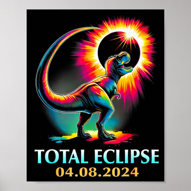 Tröja Total Eclipse Total solförmörkelse Poster (Framsidan)