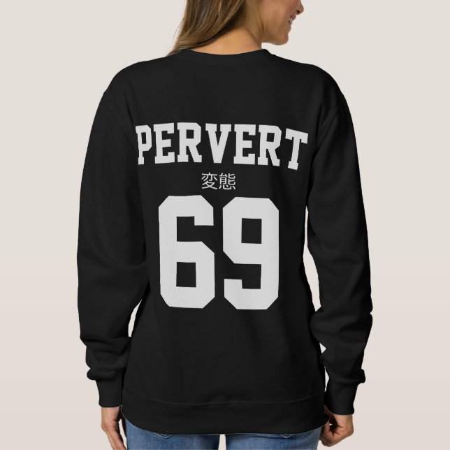 Tröja V1 för Pervert 69 (Baksida)