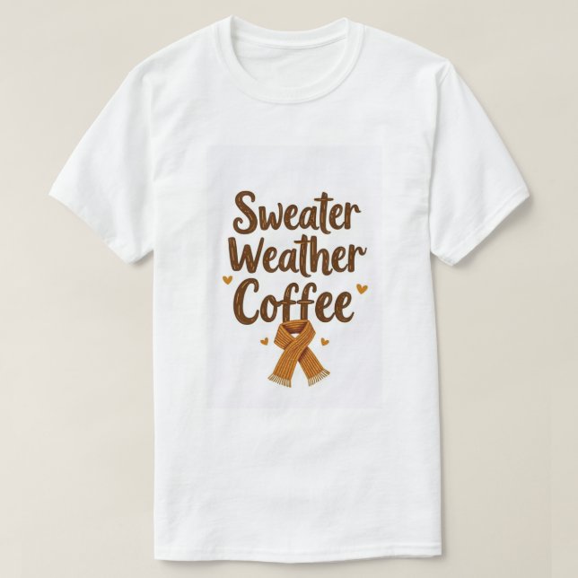 Tröja Väder Kaffe  (Design framsida)