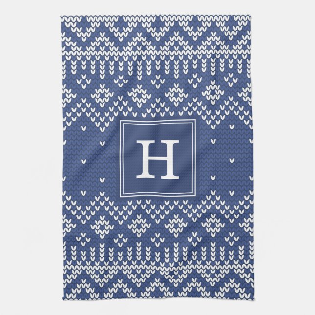 Tröja Väder | Monogram Högtid Kökshandduk (Vertikal)