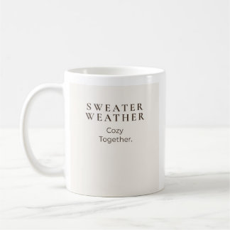Tröja Väder Mysig Tillsammans  Kaffemugg