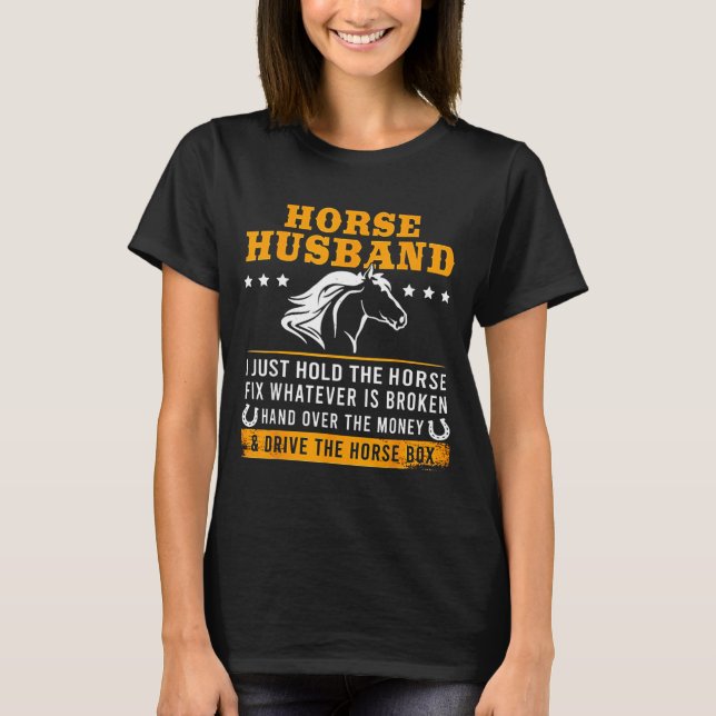 Tröjan Häst Make Kör Häst Låda T Shirt (Framsida)