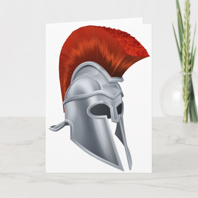 Trojan Helmet Greeting Cards Kort (Skapare uppladdad)