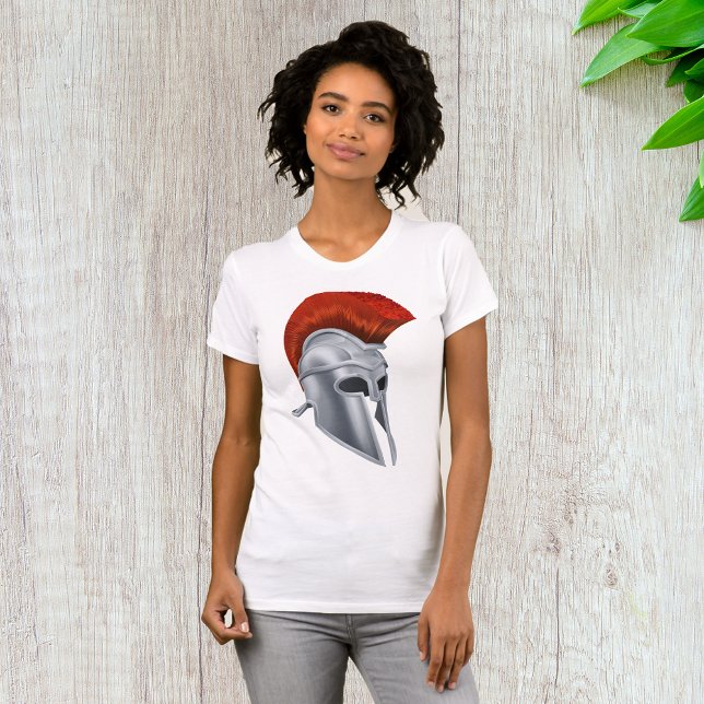 Trojan Helmet Womens T-Shirt (Skapare uppladdad)
