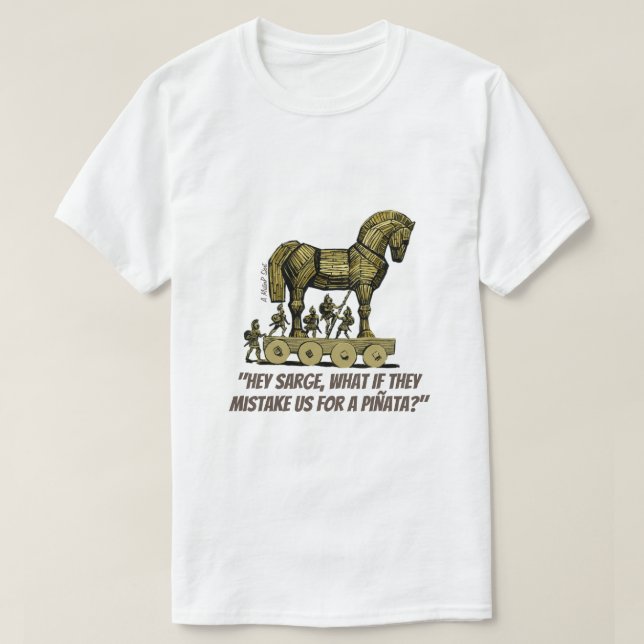 Trojan Horse - A MisterP Shirt T (Design framsida)