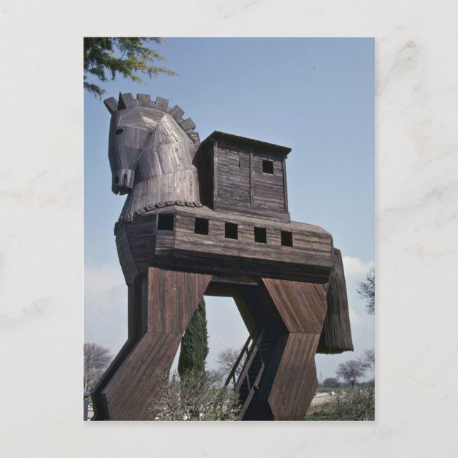 Trojan Horse Vykort (Framsida)