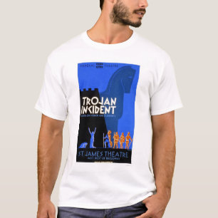 Trojan infalla Homer 1937 WPA T Shirt