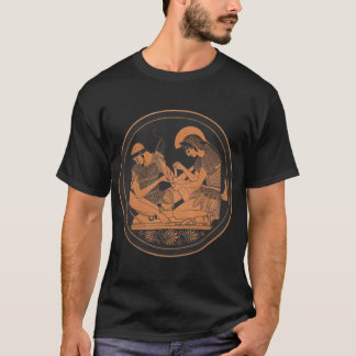 Trojan Krig, Achilles Tending Patroclus T Shirt
