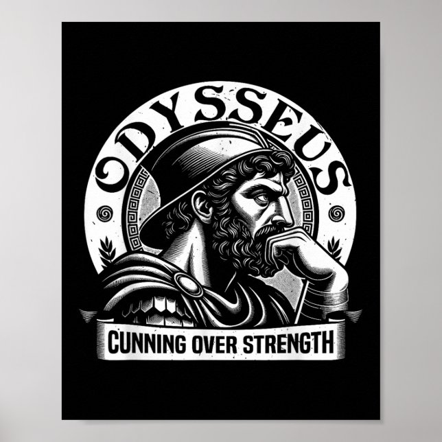 Trojan Krig grekisk Warrior Ancient Greece Myth Poster (Framsidan)