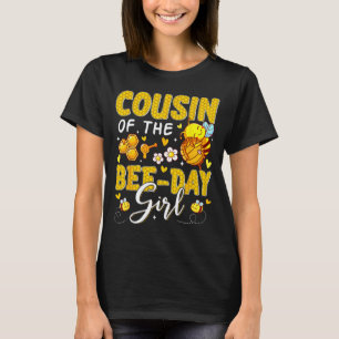 Tröjan Kusin Bina Dag Blomma Födelsedag T Shirt