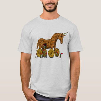 Trojan skjorta för Unicorn T Tee Shirt