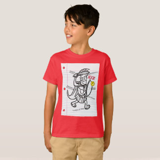 Trojan Soldier armor of God Homwork T-shirt