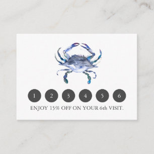 Trojanska kort för Business Blue Crab