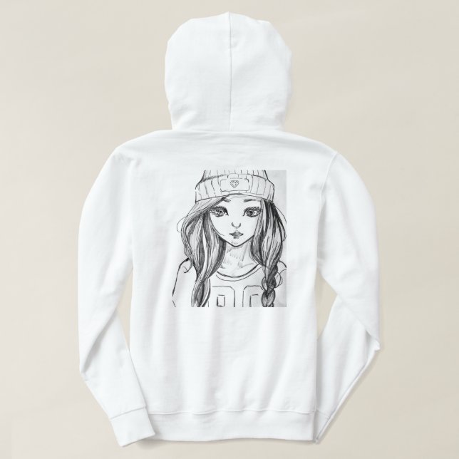 tröjor hoodie (Design baksida)