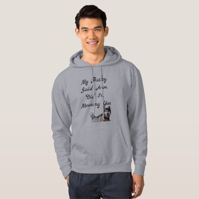 Tröjor med huva hoodie (Hel framsida)