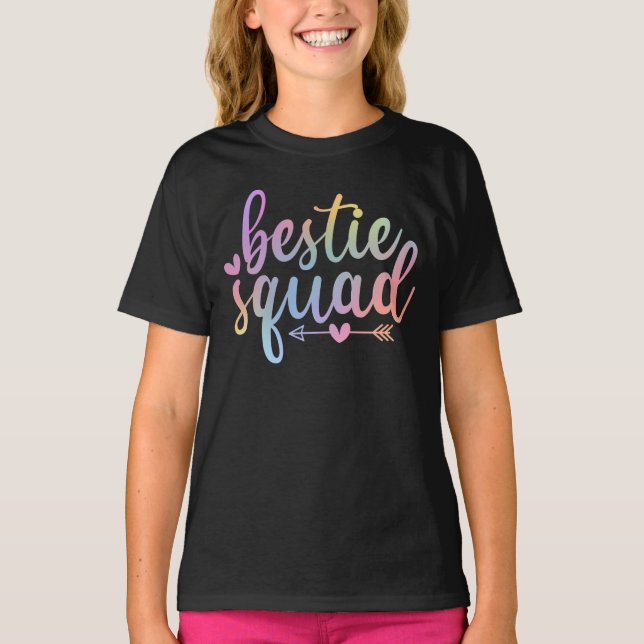 Tröjsett för bästa vänner - Söt matchande vänskaps T Shirt (Framsida)