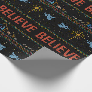 TROLIEVE Ugly jul Sweater Religiösa Christian Presentpapper