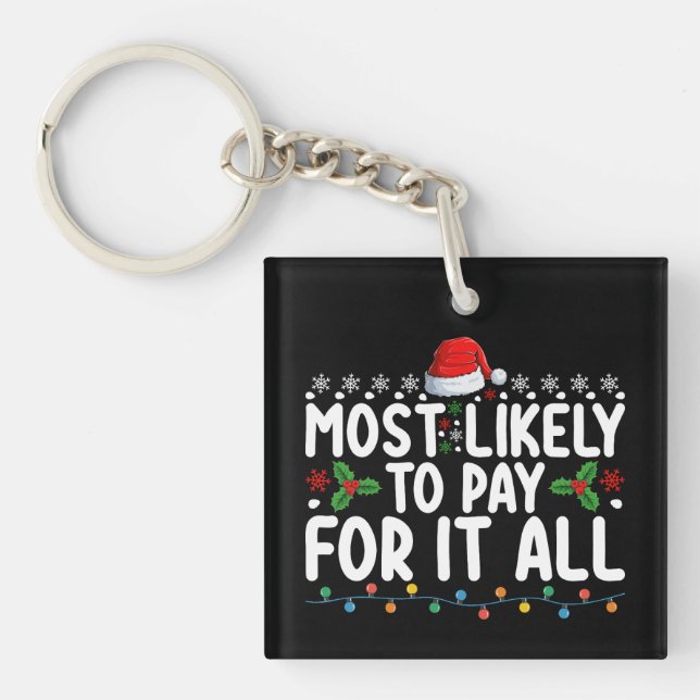 Troligast att betala för det hela julfamiljen (Framsidan)