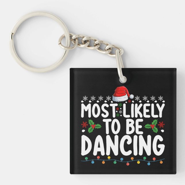 Troligast att dansa jul familj (Framsidan)