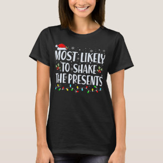 Troligast att SKAKA DEN NUVARANDE JULEN ROLIGT T Shirt