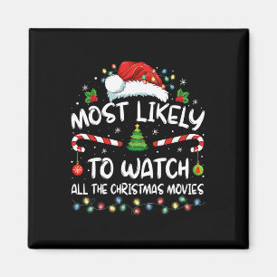 Troligast att titta på alla julfilmer jul magnet