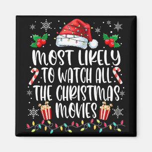 Troligast att titta på alla julfilmerna jul magnet