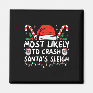Troligast för Crash Santa's Sleigh-juljoke Magnet