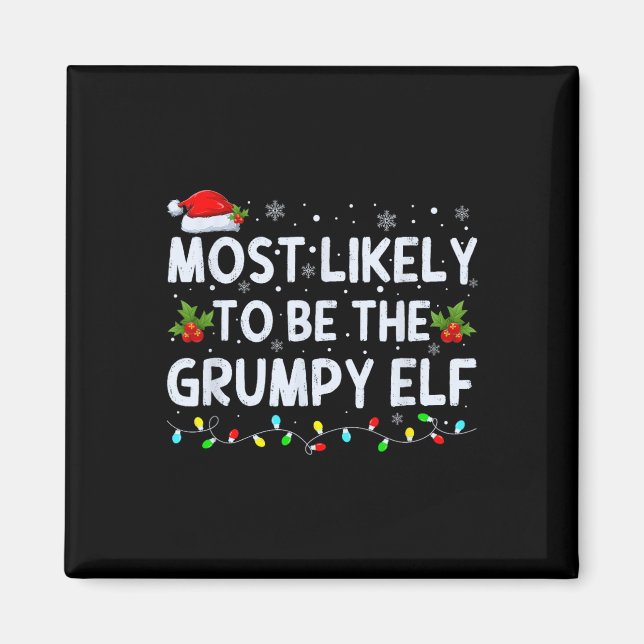 Troligast vara den grumpy Elf Family Crew Chris Magnet (Framsidan)