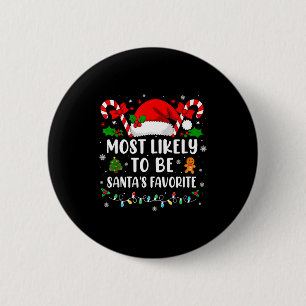 Troligen är Santa's favorit familje jul Knapp