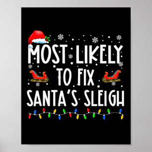Troligen fixa jultomten. poster