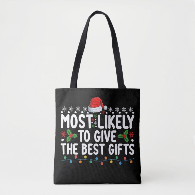 Troligen Ger De Bästa Julklapparna Tygkasse (Framsida)
