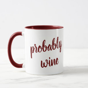 Troligen Vin-ynka Novelty Mugg