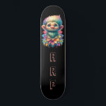 *~* Troll AP89 Hippie Neon Black Initialer Flower Mini Skateboard Bräda 18,5 Cm<br><div class="desc">(Sökkod AP89 för Troll-objekt och AP88 för medeltida temaobjekt ) Överför enkelt till andra Zazzle-produkter. BLACK-bakgrundsskateboard. Hippie NEON-färgen klickar bara på Anpassa/anpassa INITIALER/MONOGRAM. Lilla Lång Hair Troll. Bright RAINBOW neon färg. Det här är en populär trenddesign för någon som kärlek hela sak TROLL. Det här är ett spännande konstnärligt kreativ,...</div>