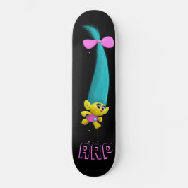*~* Troll AP89 Neon Black Initialer Roligt Mini Skateboard Bräda 18,5 Cm