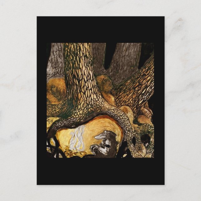 Troll av Campfire Vykort (Framsida)