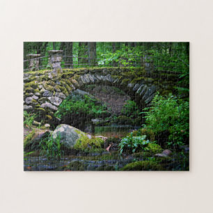 Troll-bron i skogen - 11 x 14 pussel