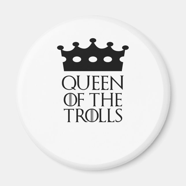 Troll drottning #Troll Magnet (Framsidan)