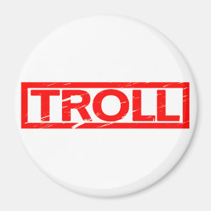 Troll Frimärke Magnet