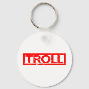 Troll Frimärke Nyckelring