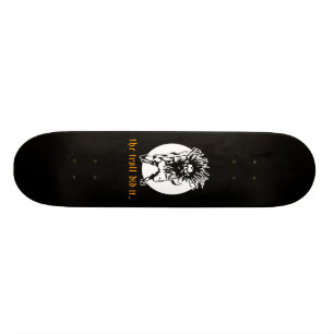 Troll gjorde det old school skateboard bräda 21,6 cm