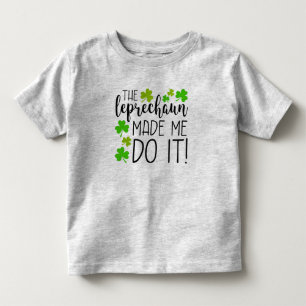 Troll gjorde mig att göra det t shirt