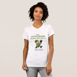 Troll gjorde mig att göra det! t shirt
