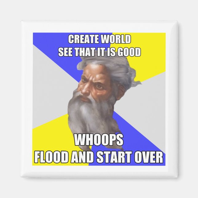 Troll guds översvämning magnet (Framsidan)