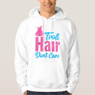 Troll Hair Dont Care Halloween jul Gi Hoodie
