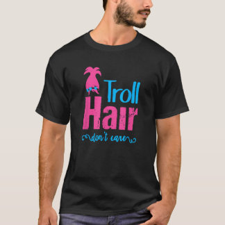 Troll Hair Sköt inte Halloween jul Girls Gi T Shirt
