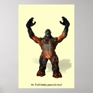 Troll hatar också jordnötter! poster
