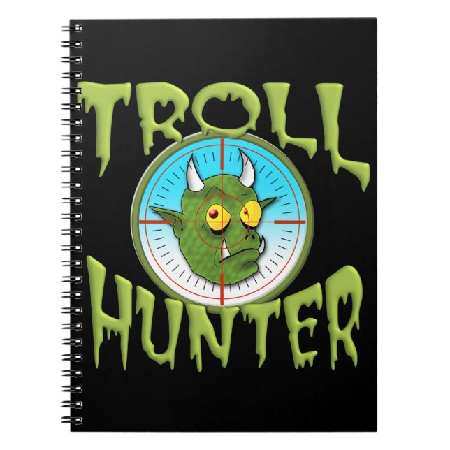 TROLL HUNTER ANTECKNINGSBOK (Framsidan)