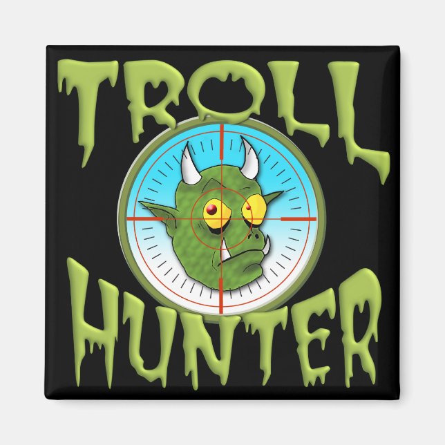 TROLL HUNTER MAGNET (Framsidan)