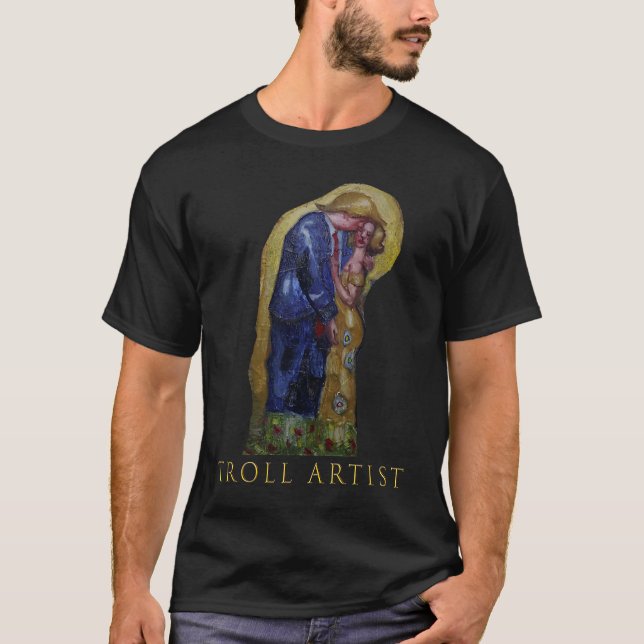 Troll konstnärer besöker Grab T Shirt (Framsida)