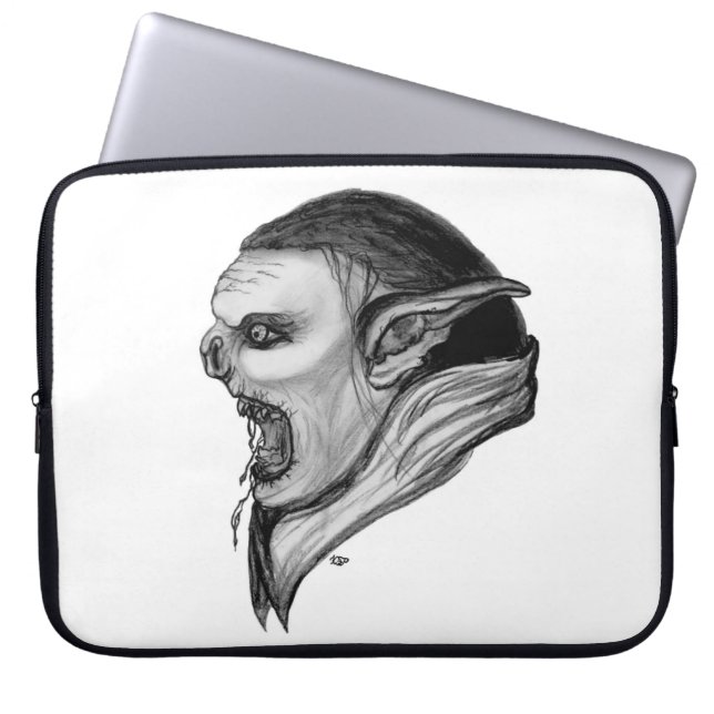 troll laptop sleeve (Framsidan)